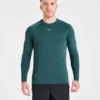 Attain sömlös långärmad T-shirt