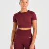Empower sömlös crop top