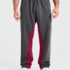 Wesley Vissers x Oversized mjukisbyxor med raka ben