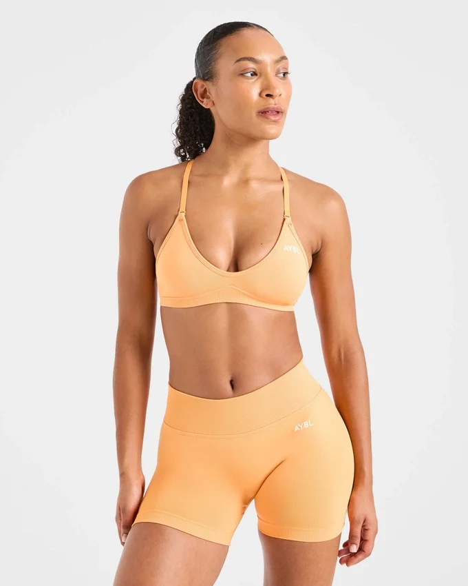 Adapt sömlös sport-BH med band