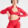Adapt sömlös sport-BH med band