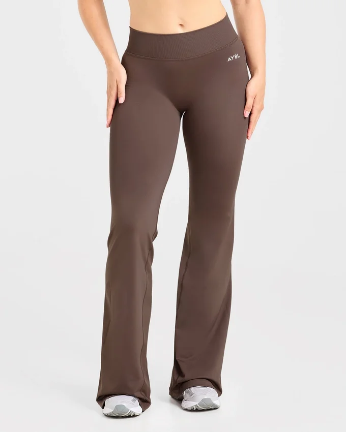 Adapt sömlösa leggings med utsvängda ben