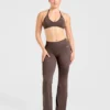 Adapt sömlösa leggings med utsvängda ben