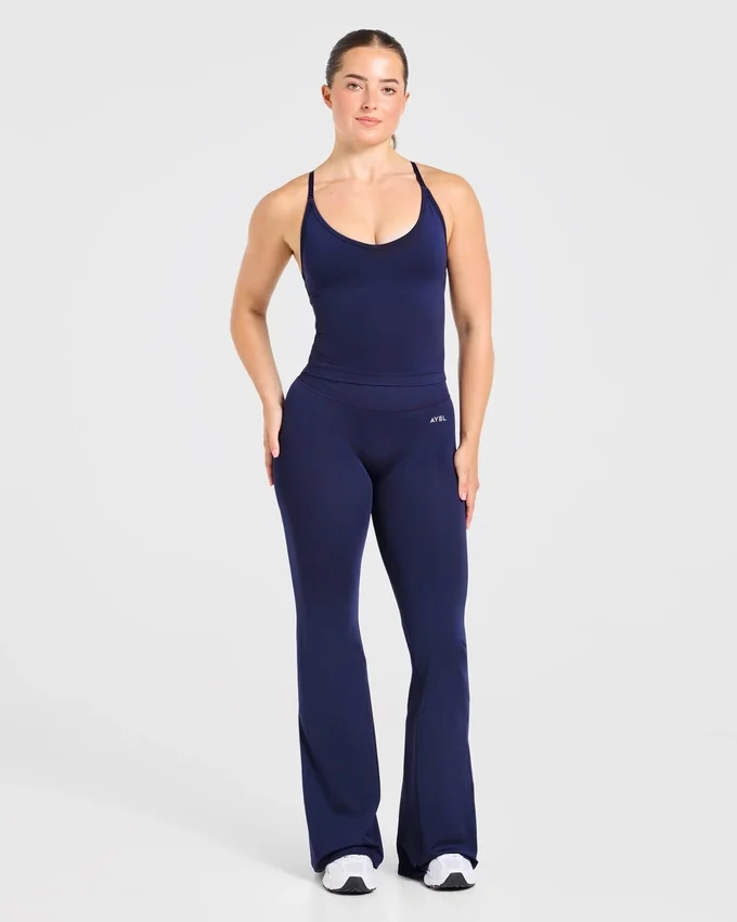 Adapt sömlösa leggings med utsvängda ben
