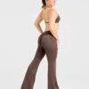 Adapt sömlösa leggings med utsvängda ben