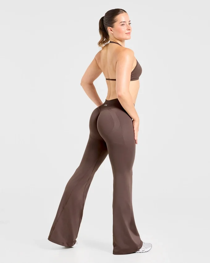Adapt sömlösa leggings med utsvängda ben