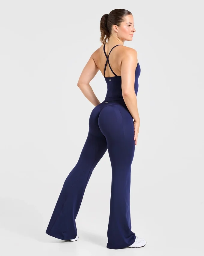 Adapt sömlösa leggings med utsvängda ben