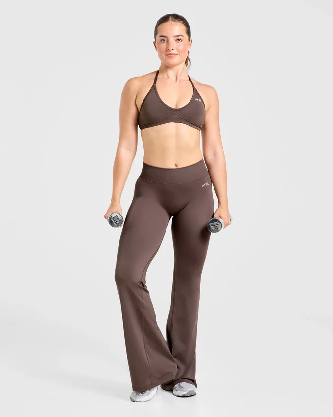 Adapt sömlösa leggings med utsvängda ben