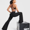 Adapt sömlösa leggings med utsvängda ben