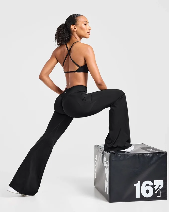 Adapt sömlösa leggings med utsvängda ben