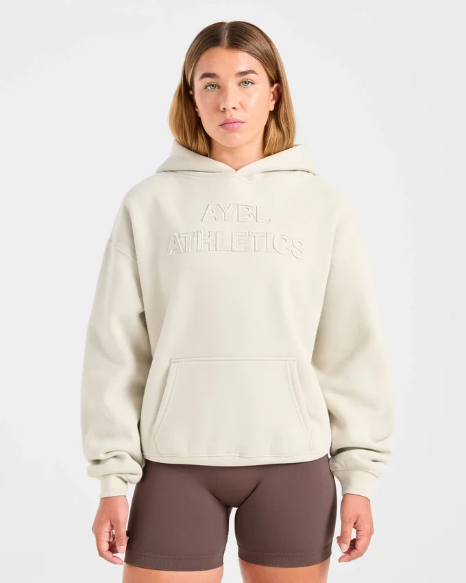 Athletics Applique Oversized Hoodie