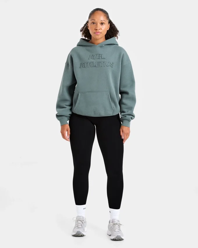 Athletics Applique Oversized Hoodie