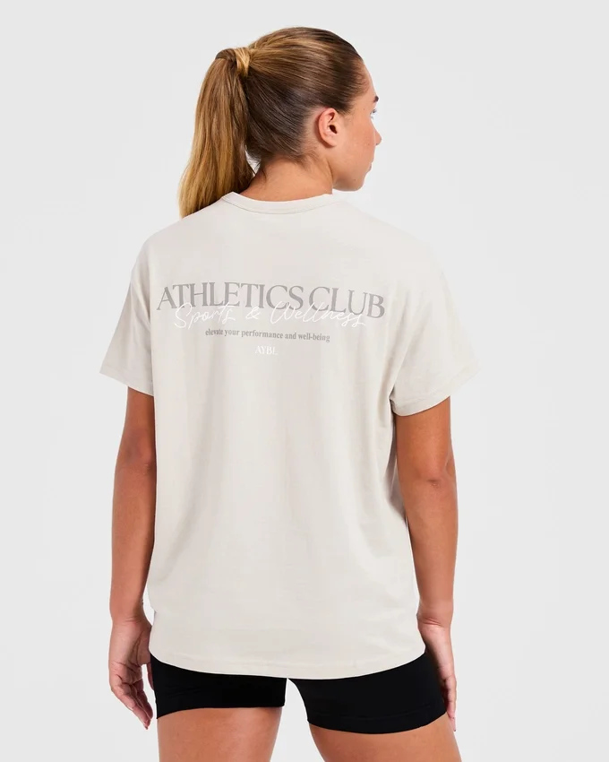 Athletics Club Oversized T-shirt