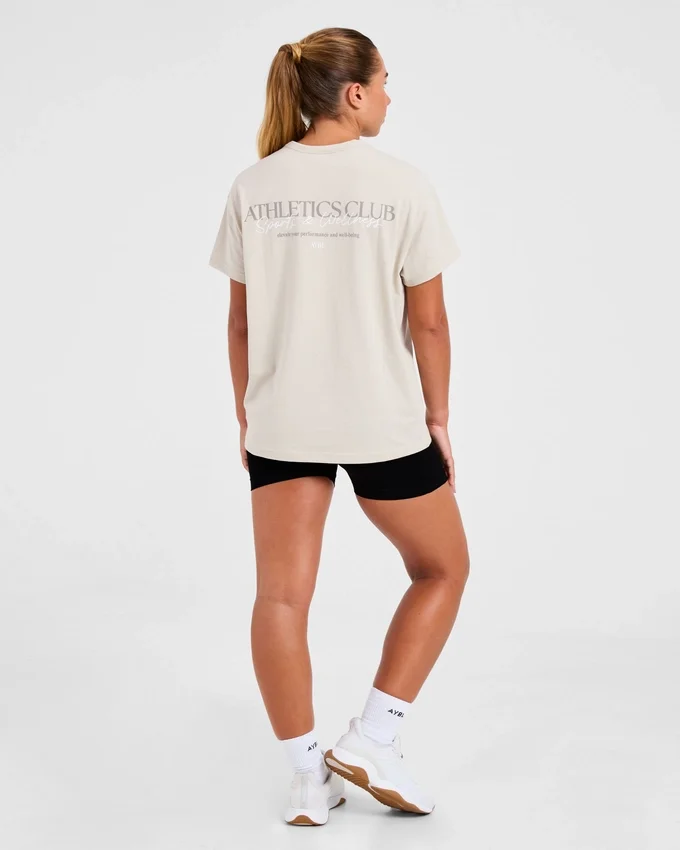 Athletics Club Oversized T-shirt