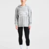 Athletics Oversized stickad hoodie