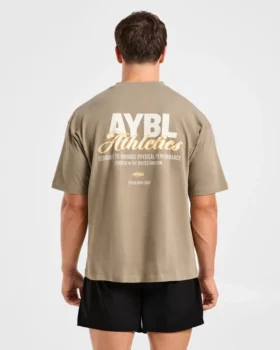 Athletics Script Oversized T-shirt
