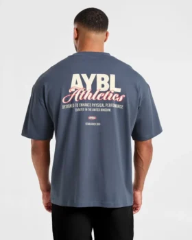 Athletics Script Oversized T-shirt