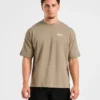 Athletics Script Oversized T-shirt