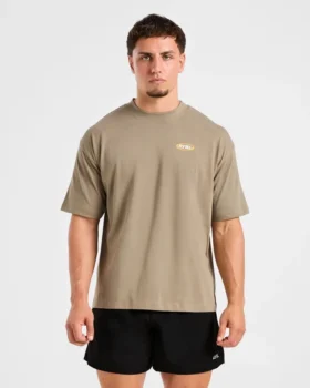 Athletics Script Oversized T-shirt