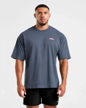 Athletics Script Oversized T-shirt