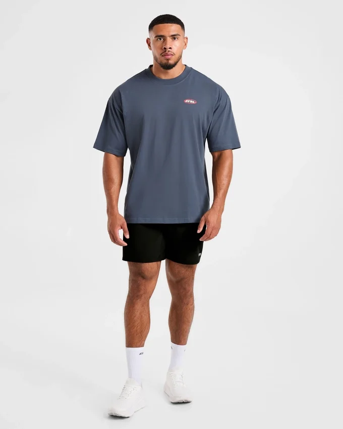 Athletics Script Oversized T-shirt