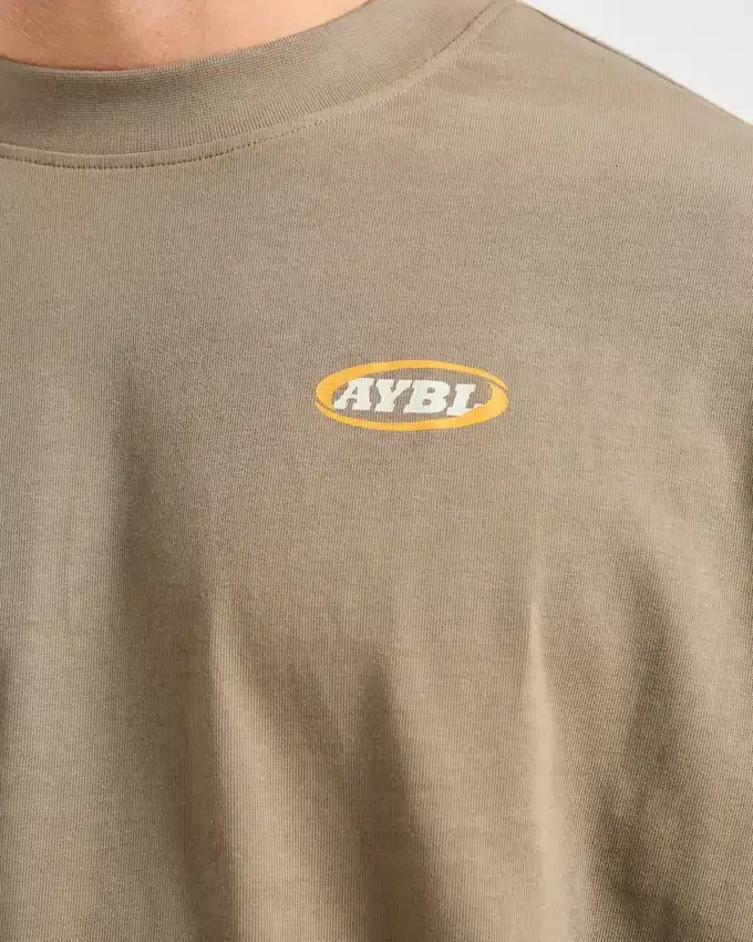 Athletics Script Oversized T-shirt