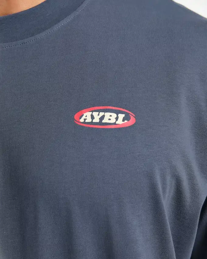 Athletics Script Oversized T-shirt