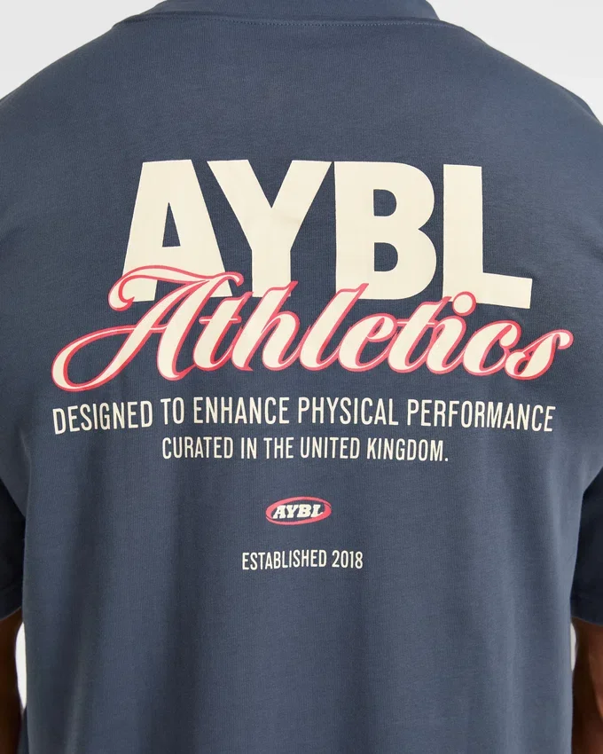 Athletics Script Oversized T-shirt