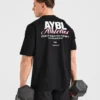 Athletics Script Oversized T-shirt