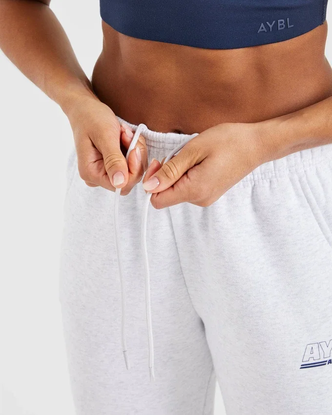 Athletics Track Mjukisbyxor med raka ben i oversized-modell