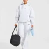 Athletics Track Mjukisbyxor med raka ben i oversized-modell