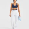 Athletics Track Mjukisbyxor med raka ben i oversized-modell