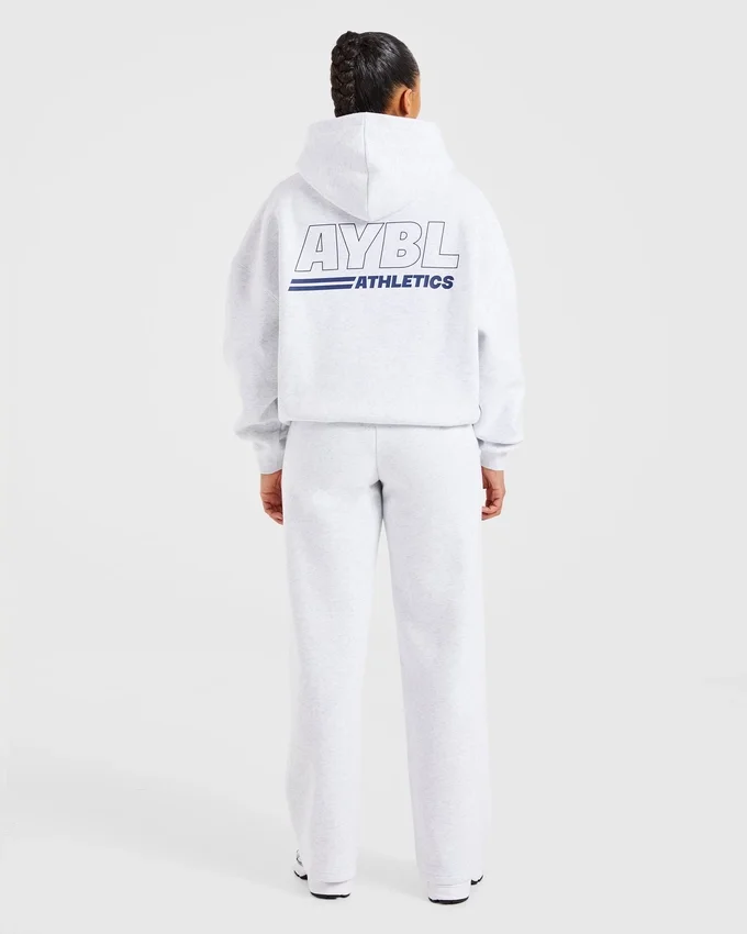 Athletics Track Oversized-hoodie