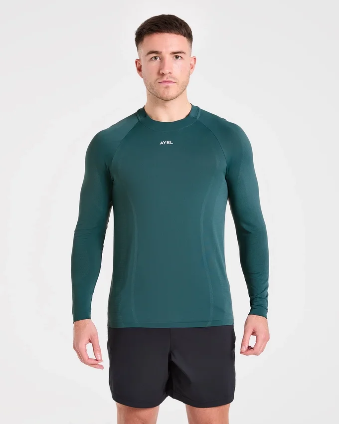 Attain sömlös långärmad T-shirt