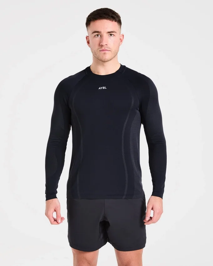 Attain sömlös långärmad T-shirt
