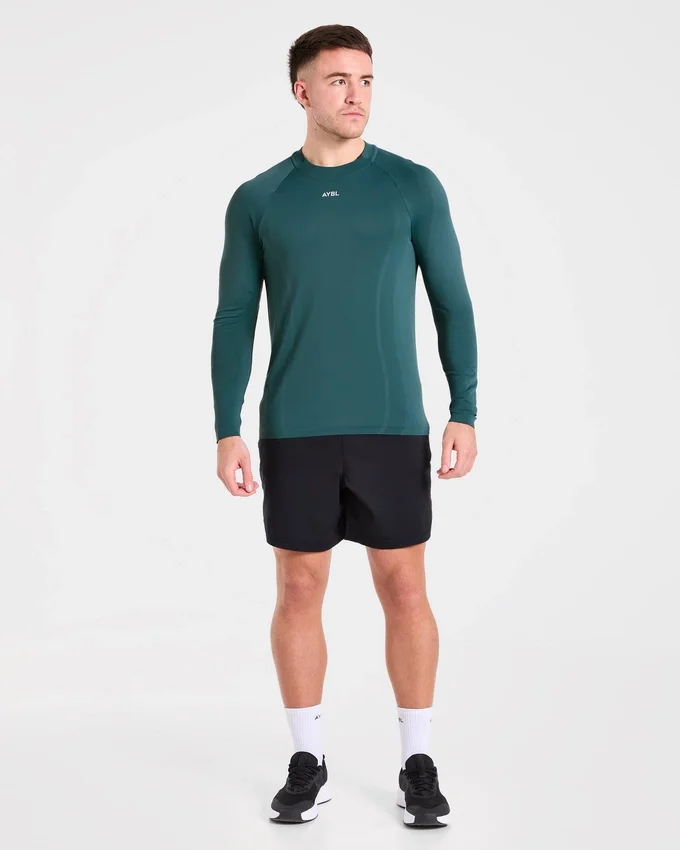 Attain sömlös långärmad T-shirt