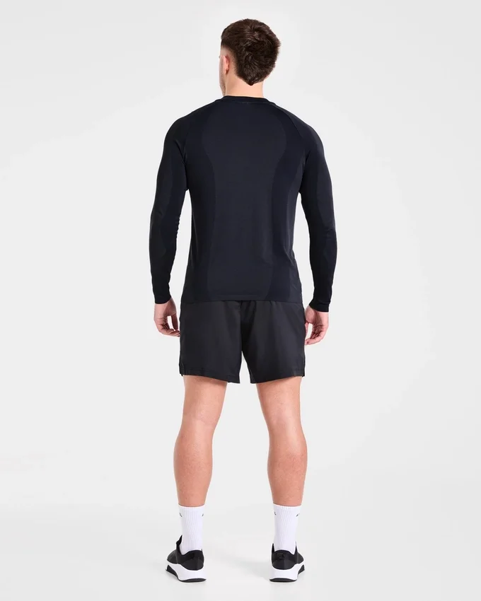 Attain sömlös långärmad T-shirt