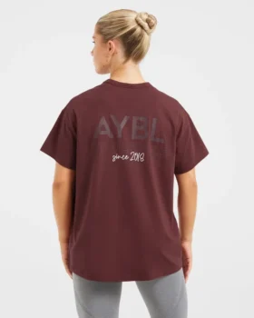 AYBL Athletics T-shirt i oversized-modell