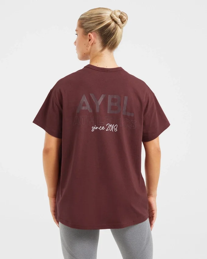 AYBL Athletics T-shirt i oversized-modell