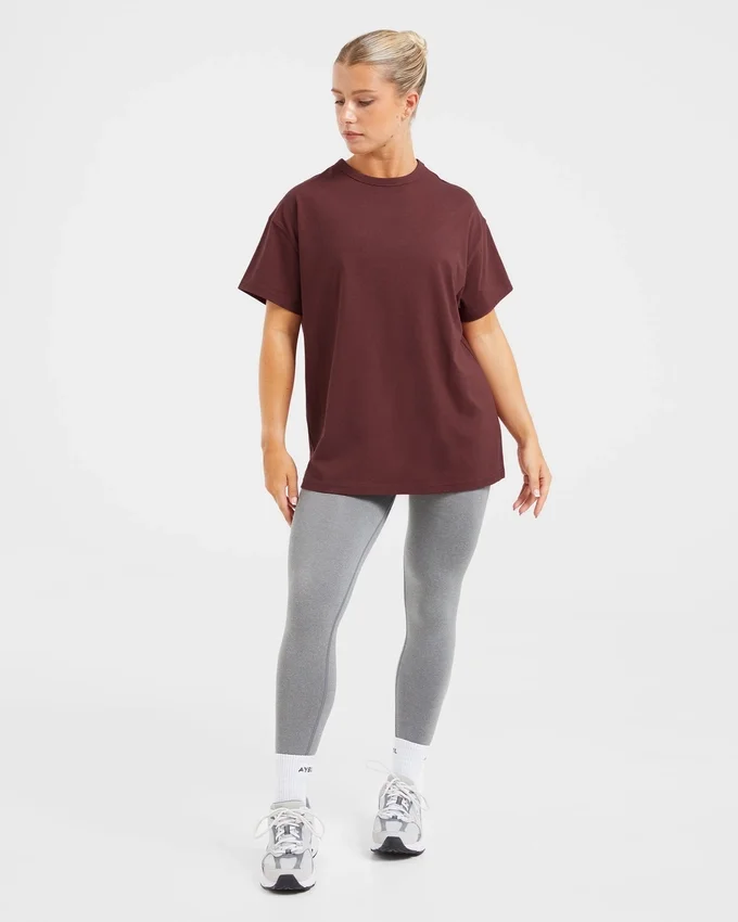 AYBL Athletics T-shirt i oversized-modell