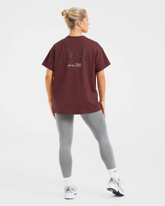AYBL Athletics T-shirt i oversized-modell