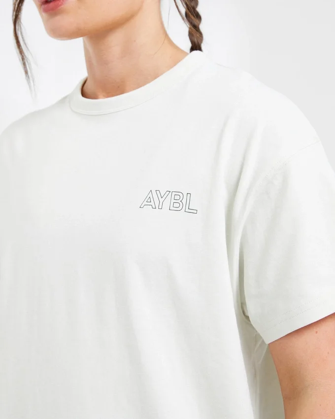 AYBL Athletics T-shirt i oversized-modell