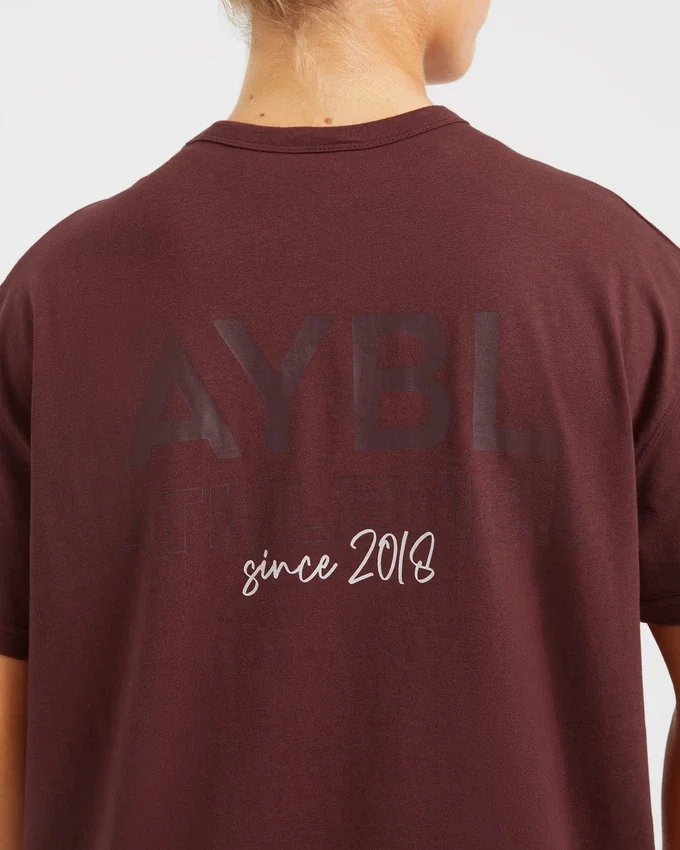 AYBL Athletics T-shirt i oversized-modell