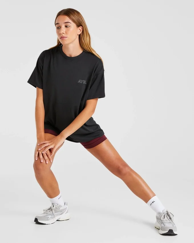 AYBL Athletics T-shirt i oversized-modell