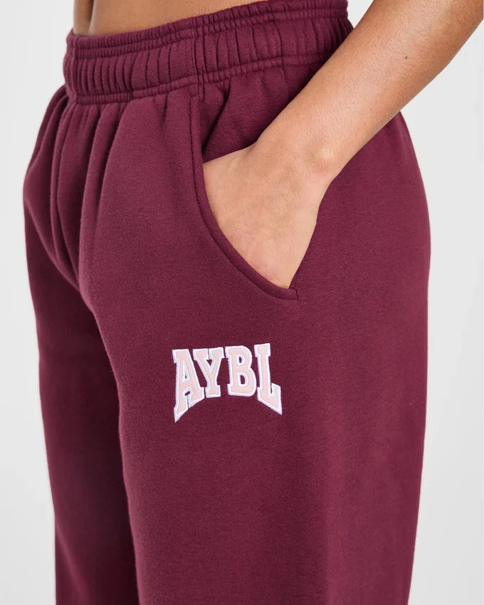 AYBL Club Mjukisbyxor med raka ben i oversized-passform
