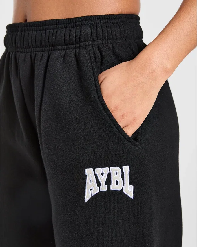 AYBL Club Mjukisbyxor med raka ben i oversized-passform
