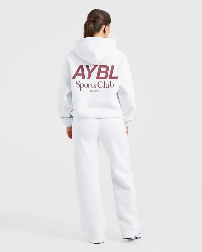 AYBL Sports Club Mjukisbyxor i oversized-modell med raka ben