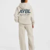 AYBL Sports Club Mjukisbyxor i oversized-modell med raka ben