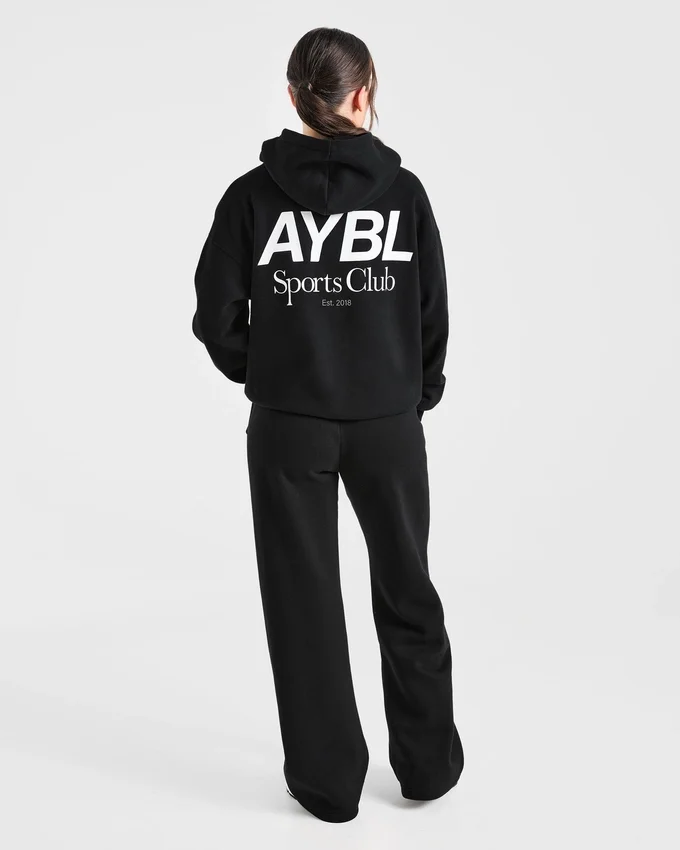 AYBL Sports Club Mjukisbyxor i oversized-modell med raka ben