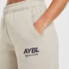 AYBL Sports Club Mjukisbyxor i oversized-modell med raka ben